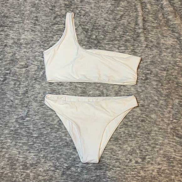 Zaful Other - Zaful one shoulder bikini set